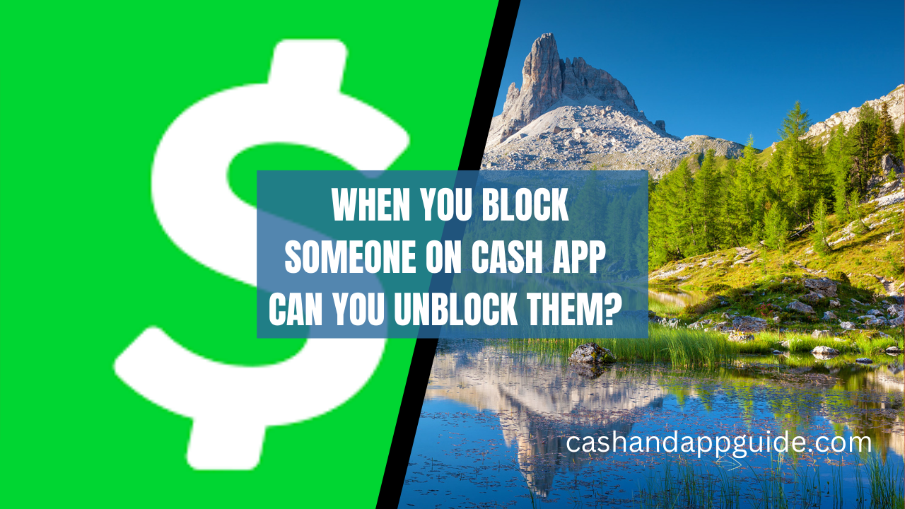 When You Block Someone On Cash App Can You Unblock Them Online Banking